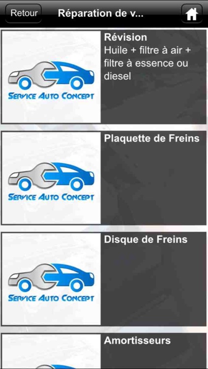 Service Auto Concept