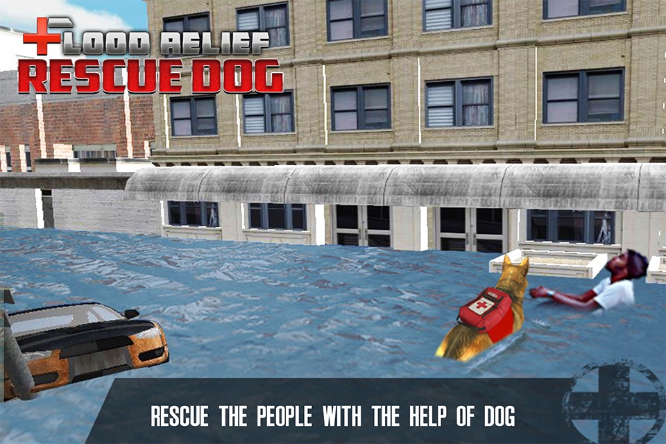 Flood Relief Rescue Dog : Save stuck people lives screenshot 4