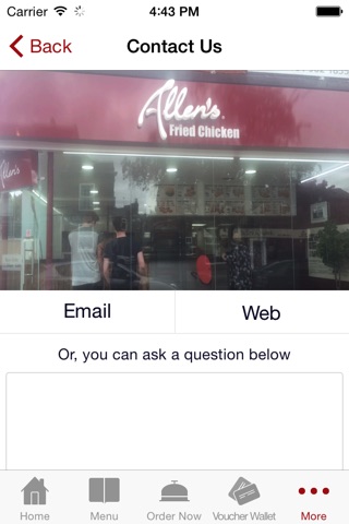 Allens Fried Chicken Sale screenshot 2