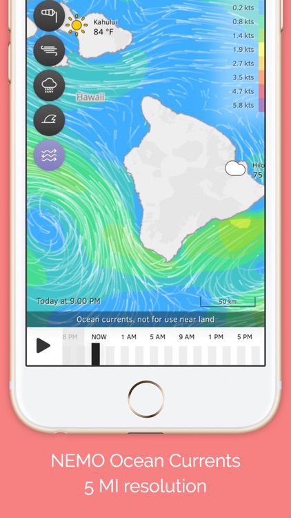Windria - Hawaii (NOAA high-res wind/marine weather forecast) screenshot-3