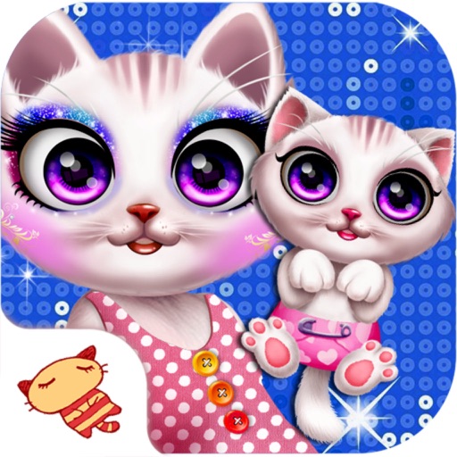 Baby Cat Colored Drawing - Pets Face Paint/Dress Up And Design Salon by yan  sunrong