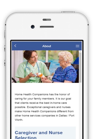Home Health Companions screenshot 2
