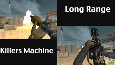Real Trigger FPS Weapons Shooting Test : Desert Range Mission Games Freeのおすすめ画像2