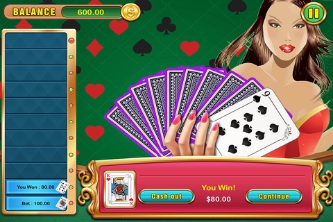 High Rollers - HiLo Win Big Card Casino screenshot 2