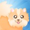 Pom Rush is an infinite running game in which you play the role of a pomeranian puppy collecting coins and crystals while avoiding the mean cats that inhabit the various worlds you visit