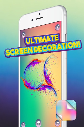 Color Gradient Wallpaper – Colorful Ombre Background Pictures and Prismatic Theme.s screenshot 3