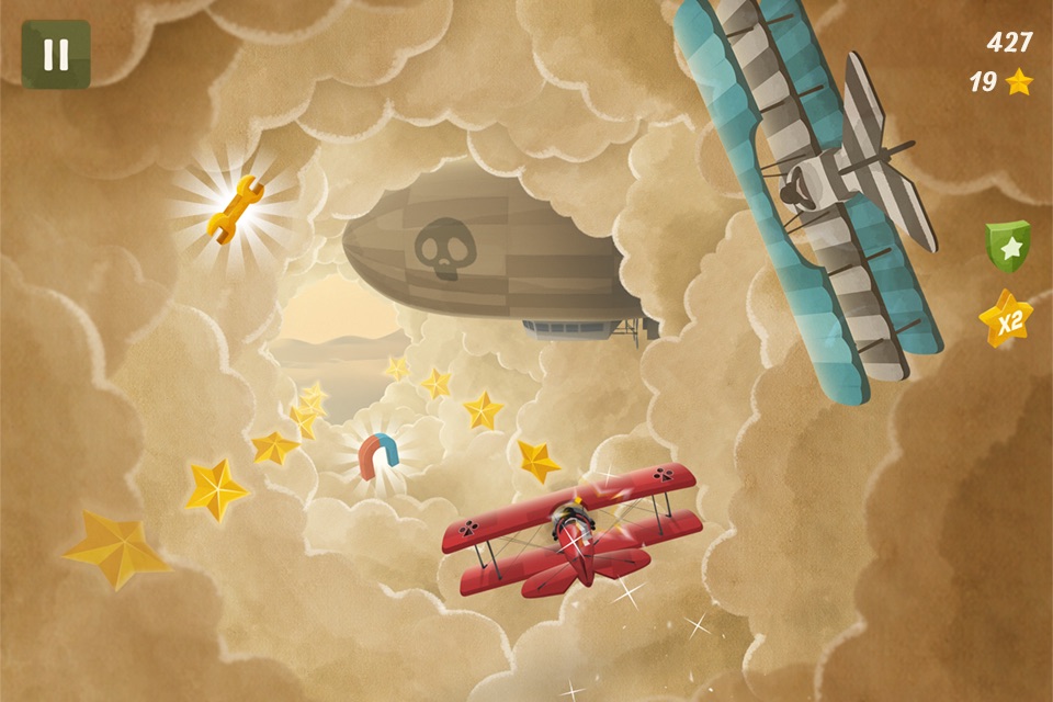 Flying in Clouds screenshot 4