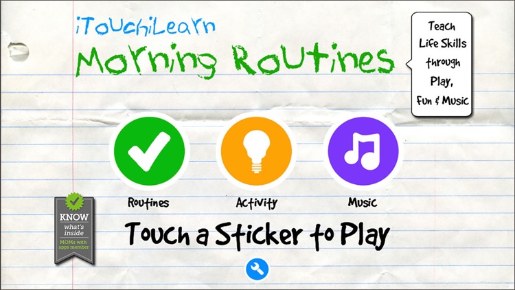 iTouchiLearn Life Skills: Morning Routines for Preschool Kids