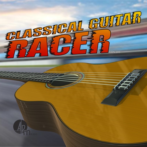 Classical Guitar Racer Icon