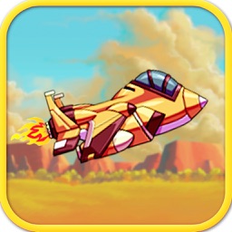 Jet Fighter War - Fight The Enemy Air Fighters in Modern Air Combat Planes in 2D Game