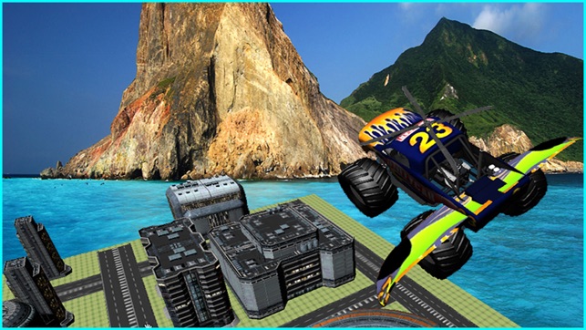 Flying Car Offroad Monster 4x4 Simulator - Futuristic Truck (圖4)-速報App