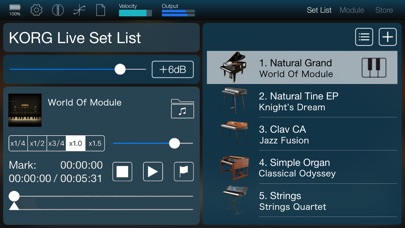 KORG Module screenshot1