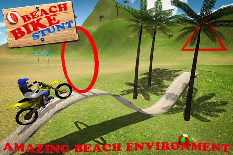 MotoCross Beach Bike Stunt 3D screenshot 3