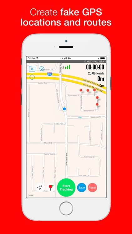 Fake Walk - Fake location radar and GPS spoof to change position prank.