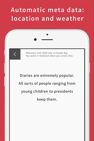 OneLine Diary + Journal - Your Digital Memory Book screenshot 2