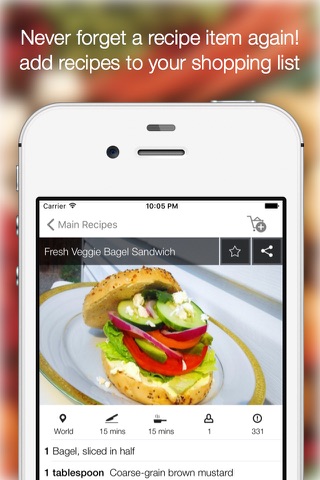 Meal Recipes - Find All The Delicious Recpies - Sandwich and Health Meal Recipes screenshot 2