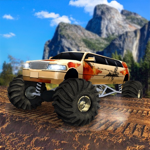 Offroad Limousine Car Driving 3D - A Crazy sports limo truck on hill mountain iOS App