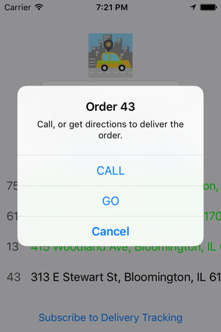 Delivery Tracking screenshot 2