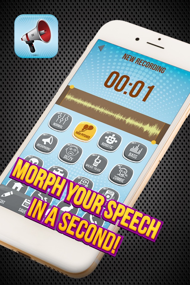 Sound Recording Editor - Change Your Voice and Make Pranks with Funny Special Effect.s screenshot 2