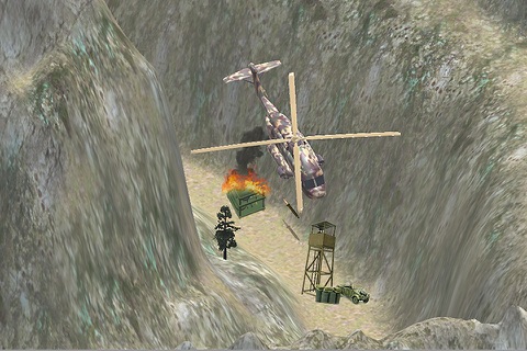 Forest Helicopter Battle screenshot 4