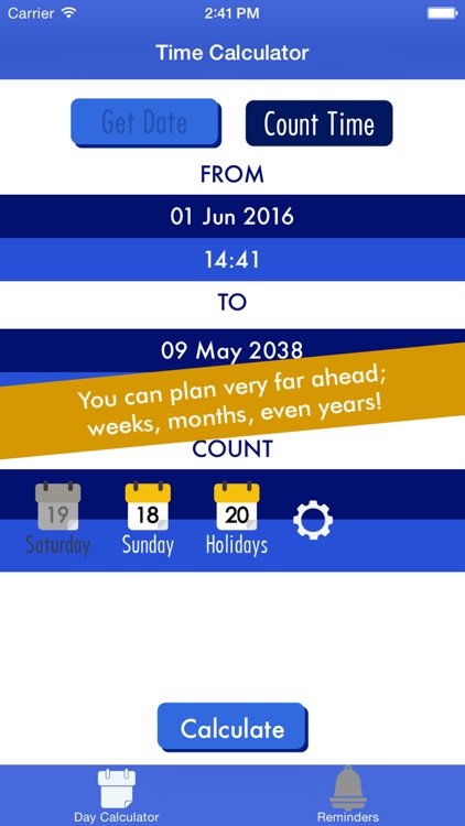Smart Time Counter Calculator