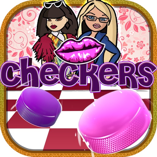 Checkers Boards Puzzle Pro - “ The Bratz Games with Friends Edition ” icon