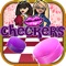 Checkers Boards Puzzle Pro - “ The Bratz Games with Friends Edition ”