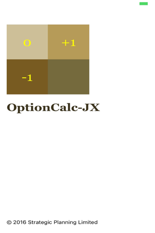 OptionCalcJX screenshot 3