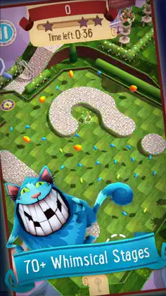 Alice in Wonderland Puzzle Golf Adventures - Screenshot 1