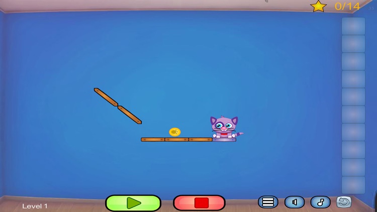 Cat Shmat - Cut the rope like Action Physics Puzzle Game
