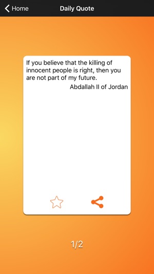 Quote Me - Abdallah II of Jordan : With Daily Quotes(圖3)-速報App