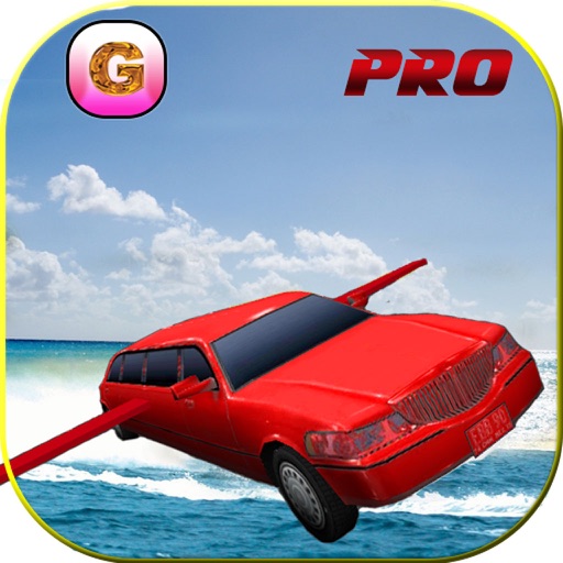 Floating Limo Flying Car Pro Icon