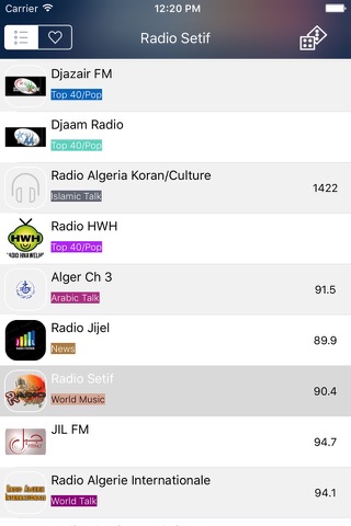 Radios Algérie - FM / AM screenshot 4