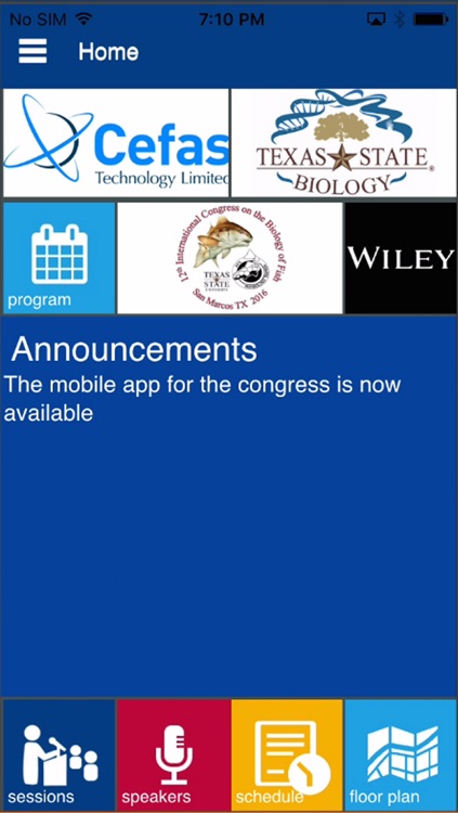 12th International Congress on the Biology of Fish screenshot-3