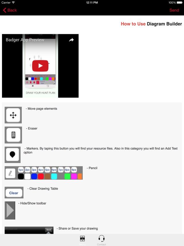 Badger Hunting Planner - Draw Your Badger Hunting Strategy(圖5)-速報App