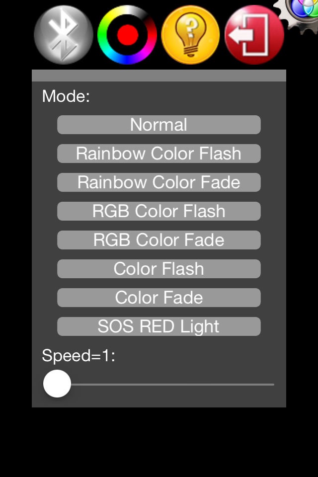 NeopixelControlBLE screenshot 2