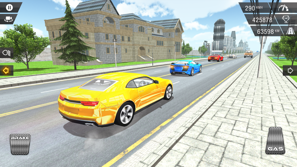 Racing Fever,либо Traffic Racer.