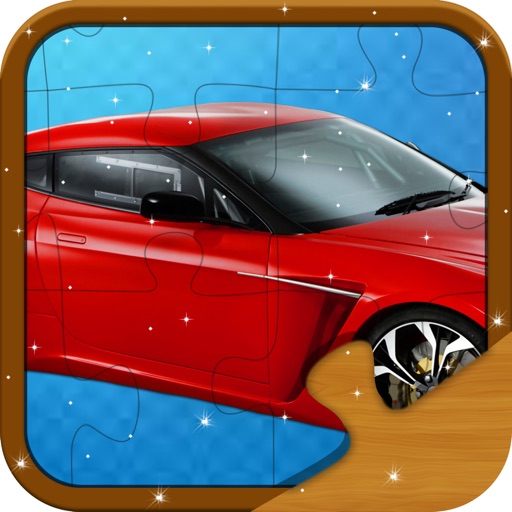 Super Sports Cars - Jigsaw Puzzle for kids
