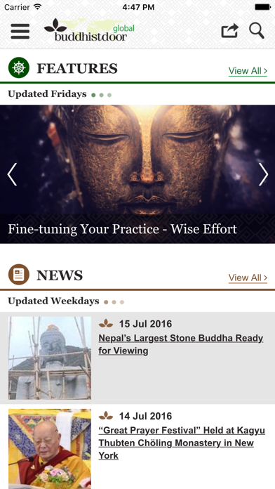 How to cancel & delete Buddhistdoor Global from iphone & ipad 2
