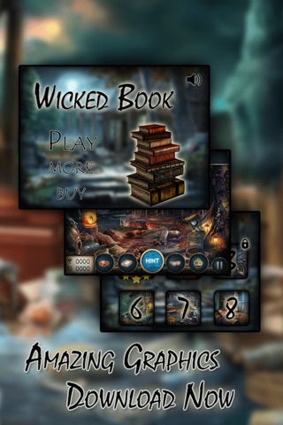 Wicked Book - Haunted Hidden Object - Pro screenshot 4