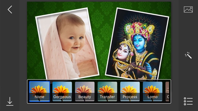 Shree Krishna Photo Frames - make eligant and awesome photo (圖2)-速報App