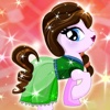 High My Monster Pony princess Dress-Up - After makeover queen dolls frozen white games for girls
