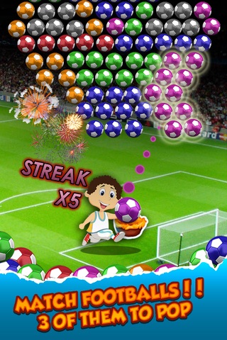 Euro Start Tiny Soccer Bubble Shooter 2016 screenshot 3