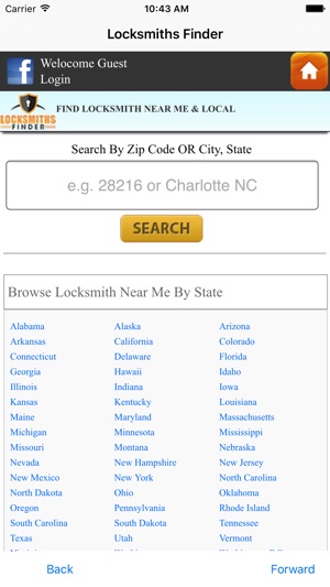 Locksmiths Finder