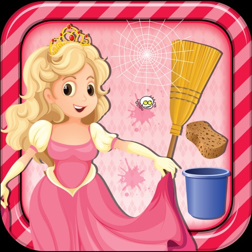 Princess Room Cleanup - Cleaning & decoration game Icon