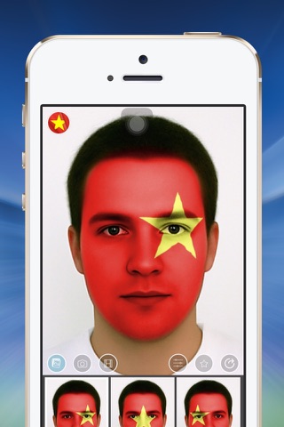 Flag Face Vietnam screenshot 3