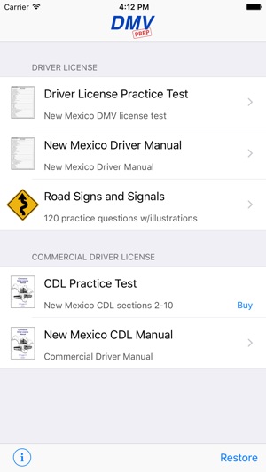 New Mexico DMV Test Prep(圖1)-速報App