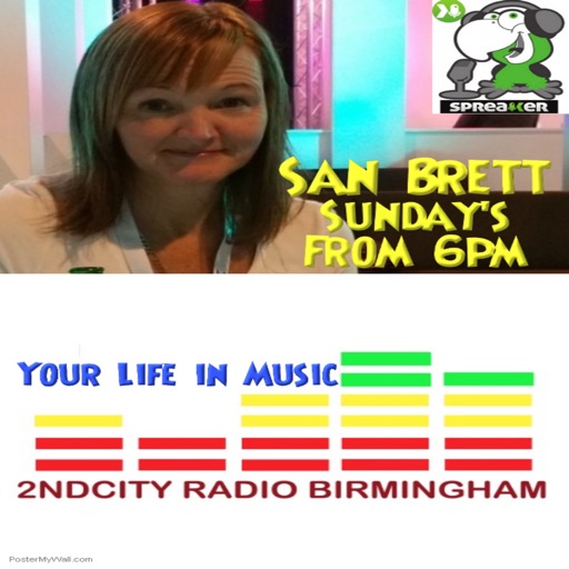 San Brett 2ndcity Radio icon
