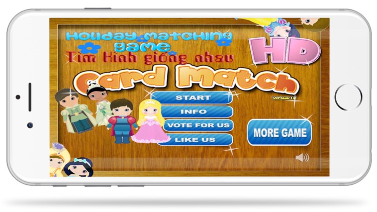 Princess Matching Game Free - Improve Kids Memory