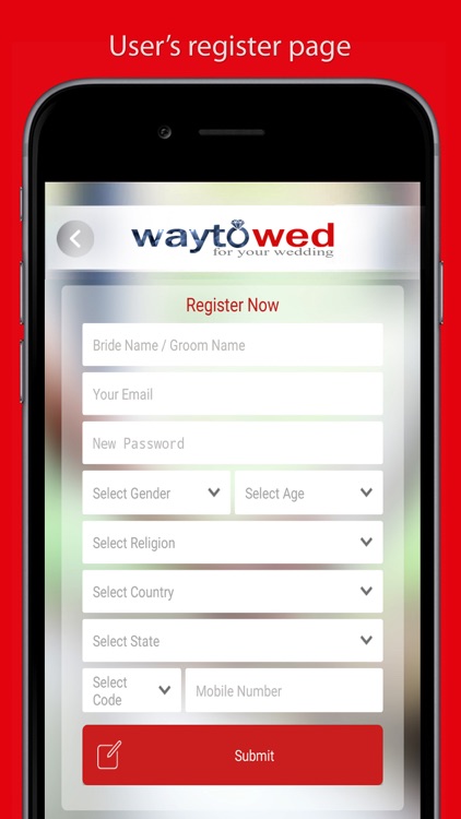 Way To Wed - Matrimonial Website
